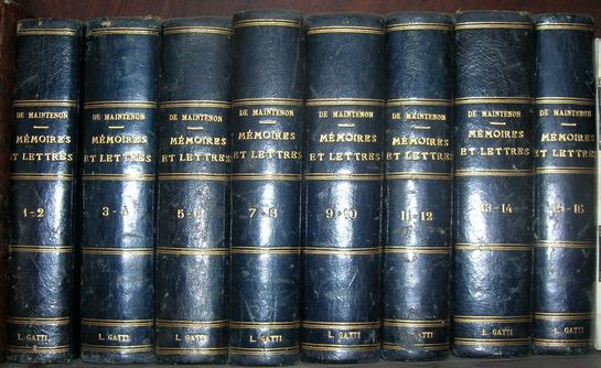 Mémoires et lettres. - Mémoires pour servir à l'histoire de …