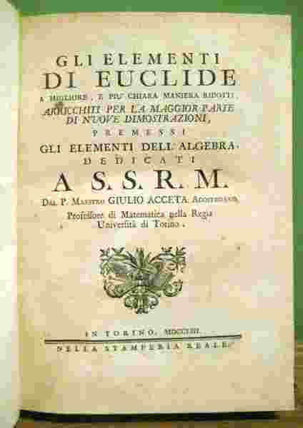 Gli elementi di Euclide a migliore, e piu chiara maniera …