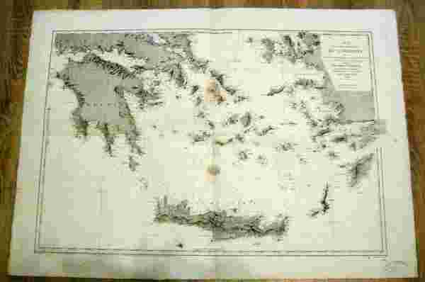 Carte de la partie Meridionale de l’Archipel