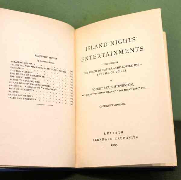 Island Nights' Entertainments