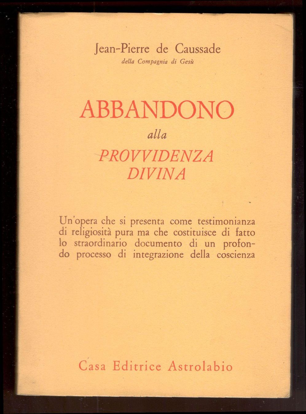 Abbandono alla provvidenza divina