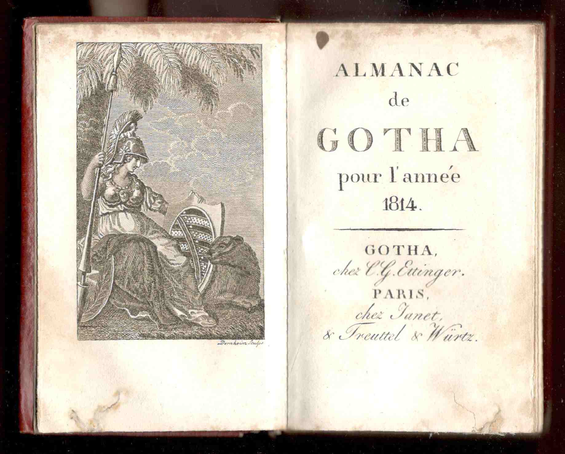 Almanach de Gotha pour l'année 1814