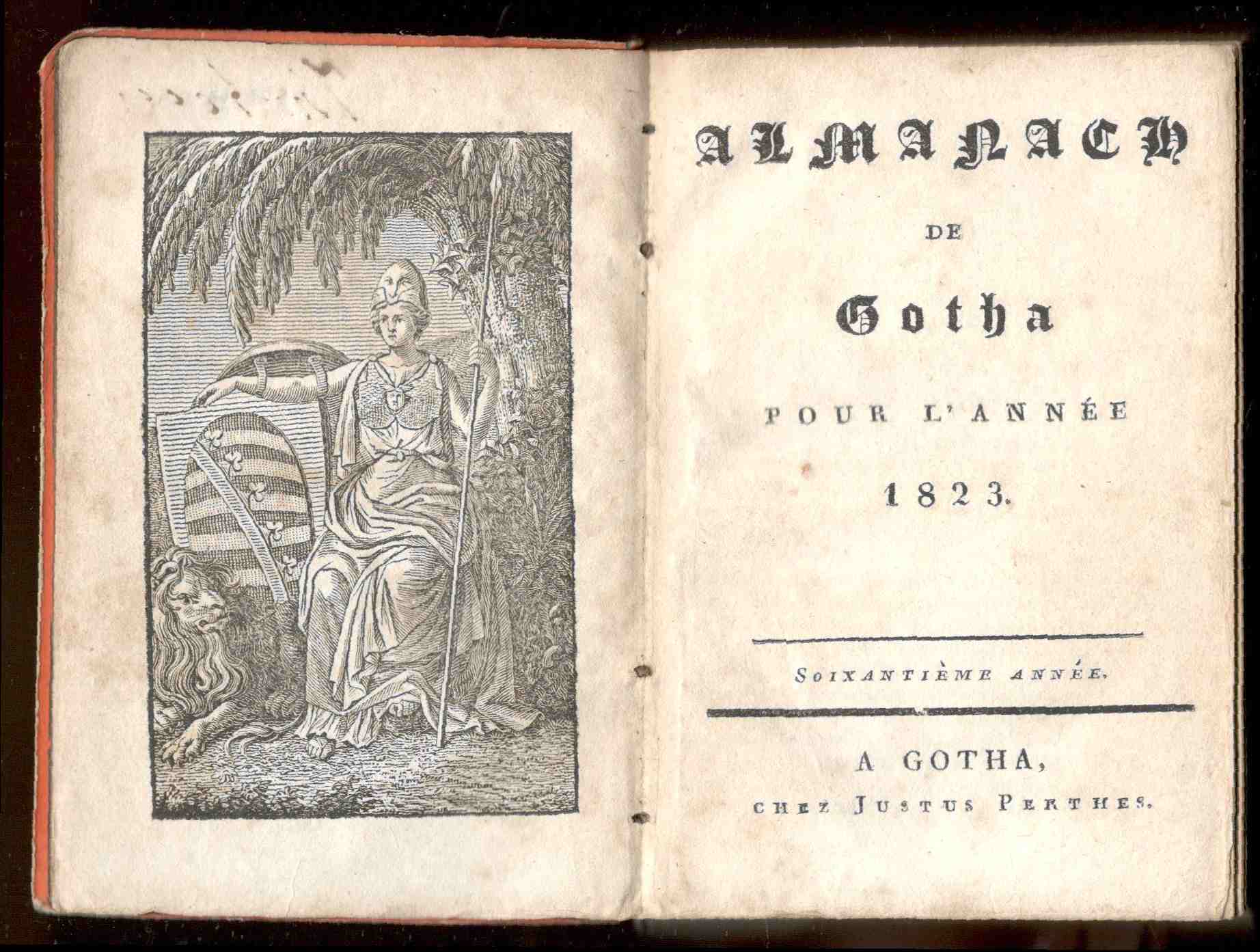 Almanach de Gotha pour l'année 1823