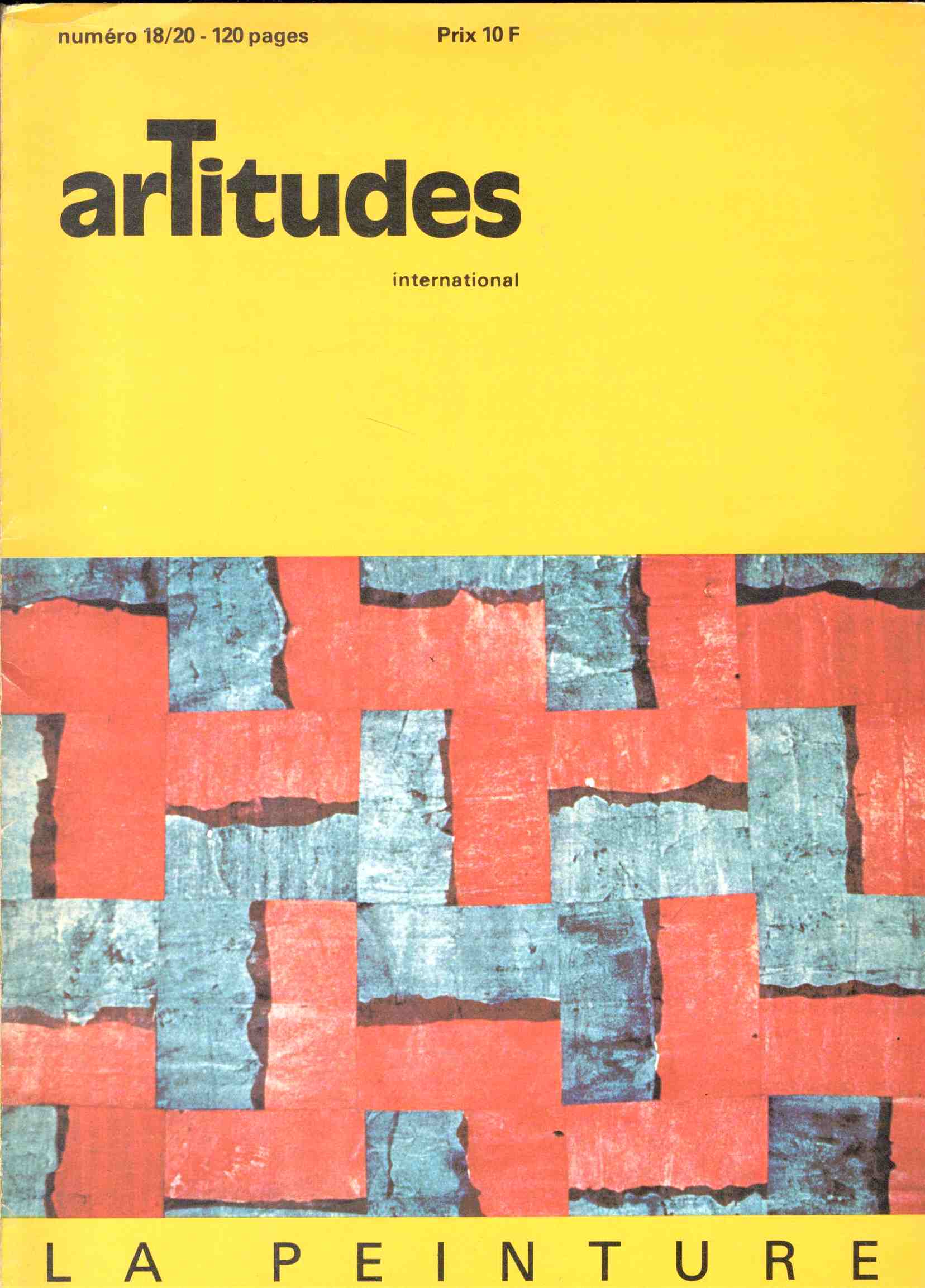 ArTitudes international. Numéro 18/20 (Nouvelle série) - Janvier/mars 1975 - …