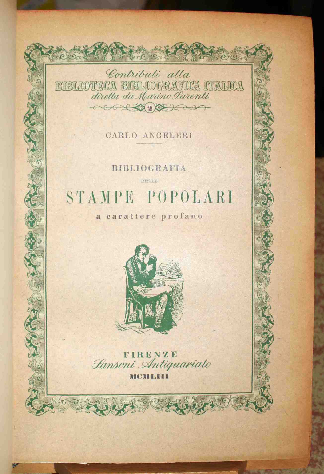 Bibliografia delle stampe popolari a carattere profano