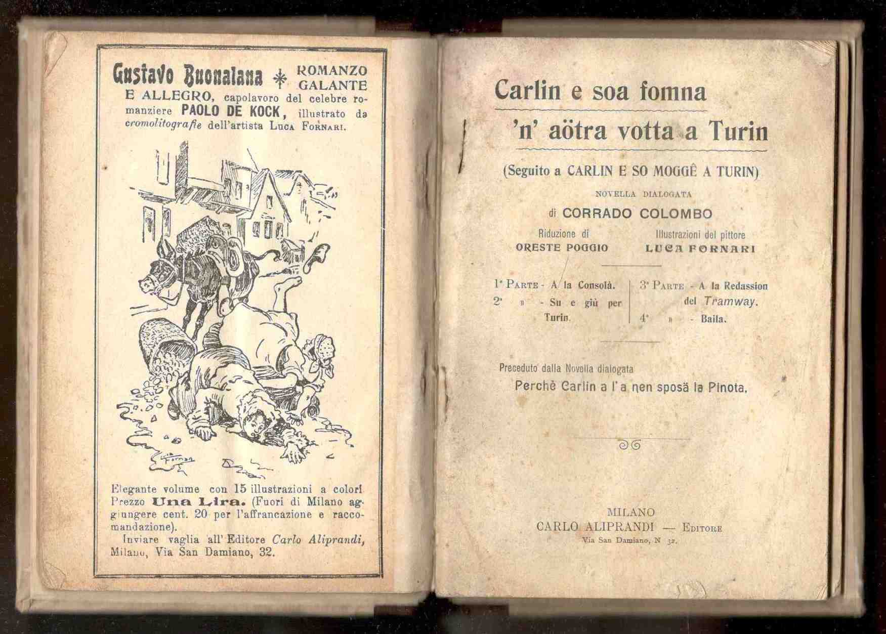 Carlin e la soa fomna a Turin - Carlin e …
