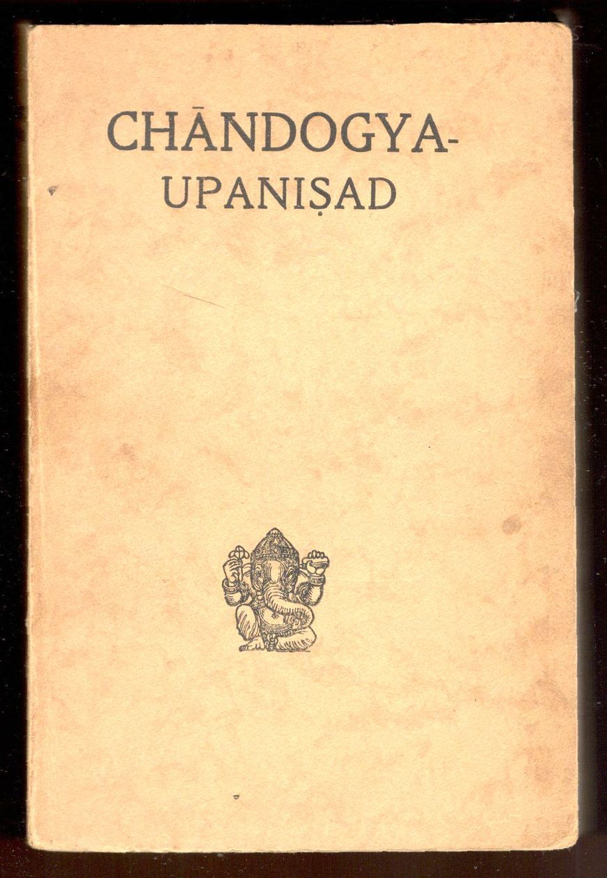 Chandogya - Upanisad. Traduite et annotée par Emile Senart