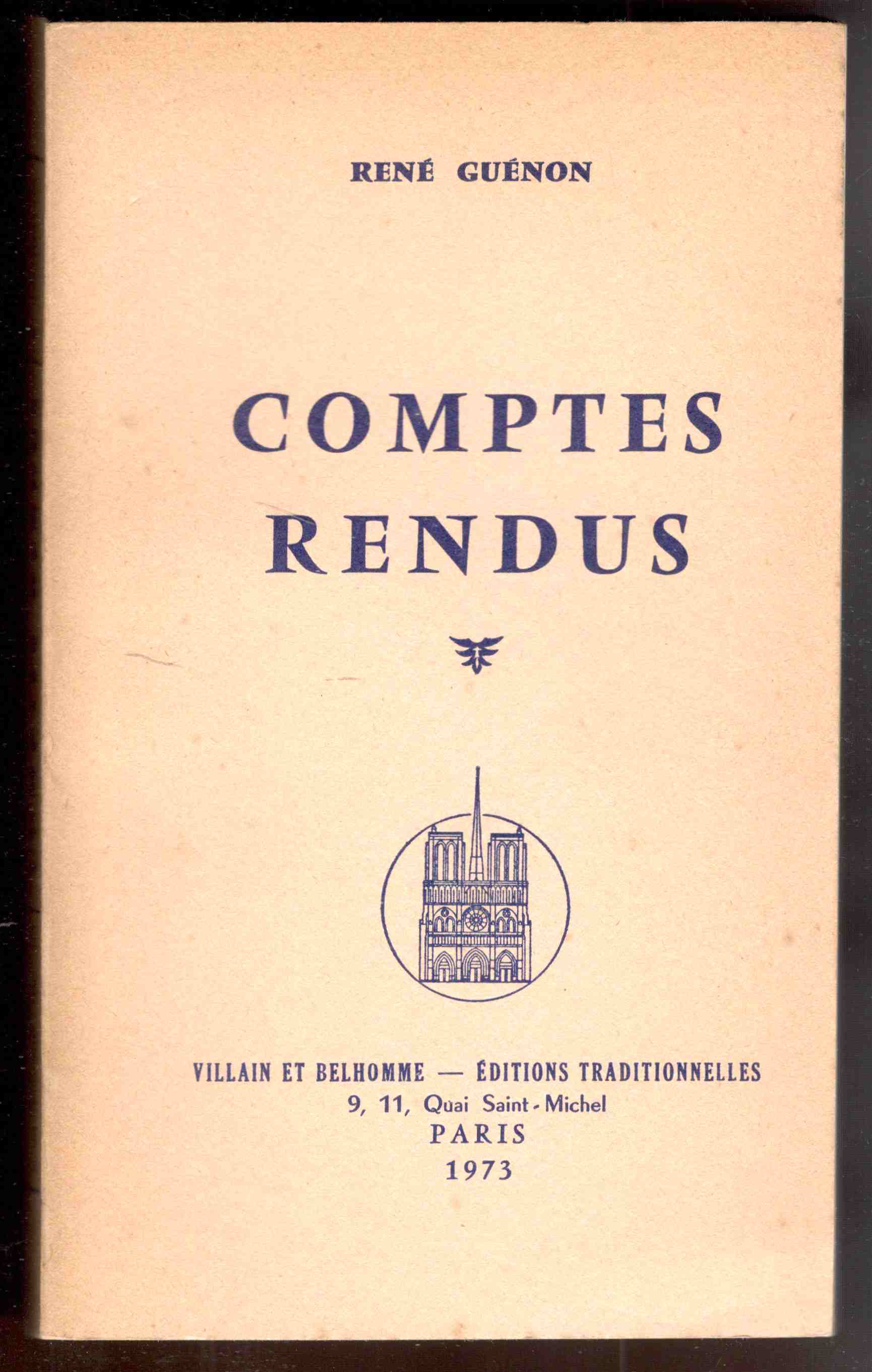 Comptes rendus
