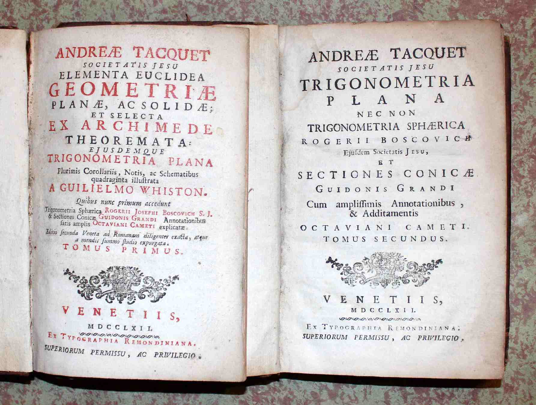 Elementa euclidea geometriae planae, ac solidae et selecta ex Archimede …