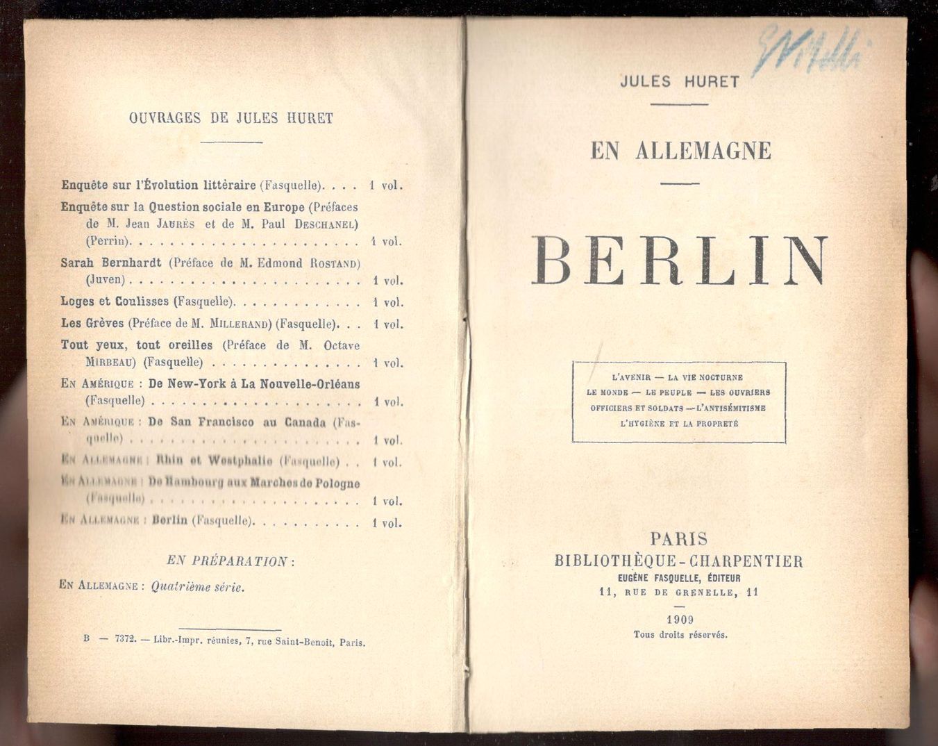 En Allemagne. Berlin