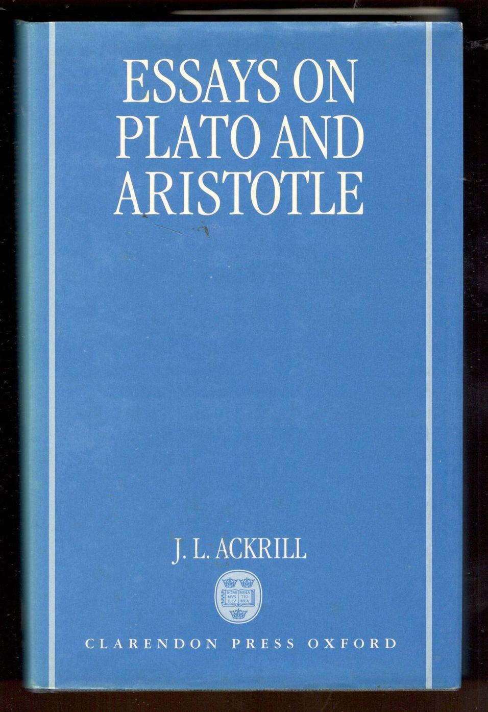 Essays on Plato and Aristotle