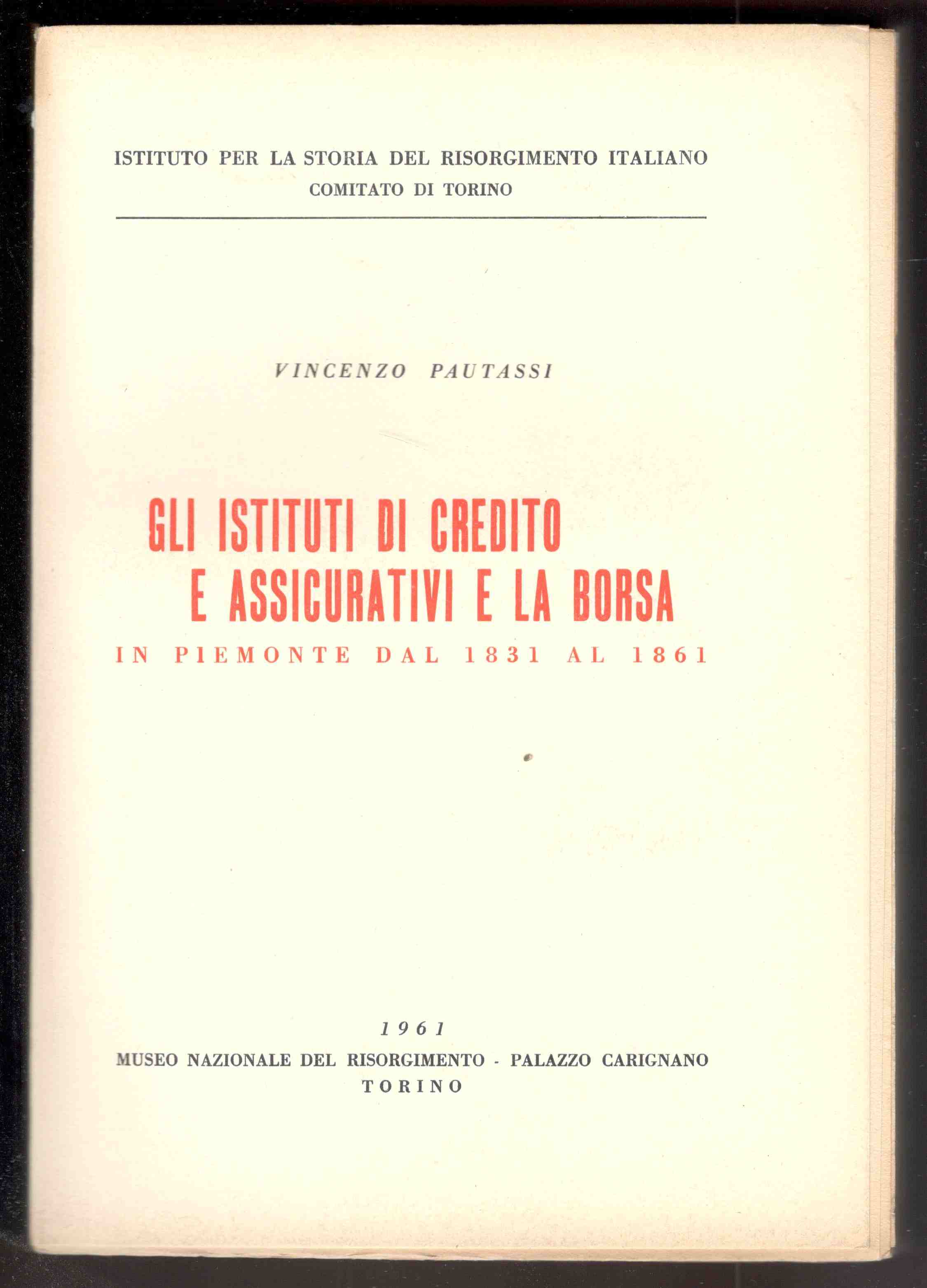 Gli istituti di credito e assicurativi e la borsa in …