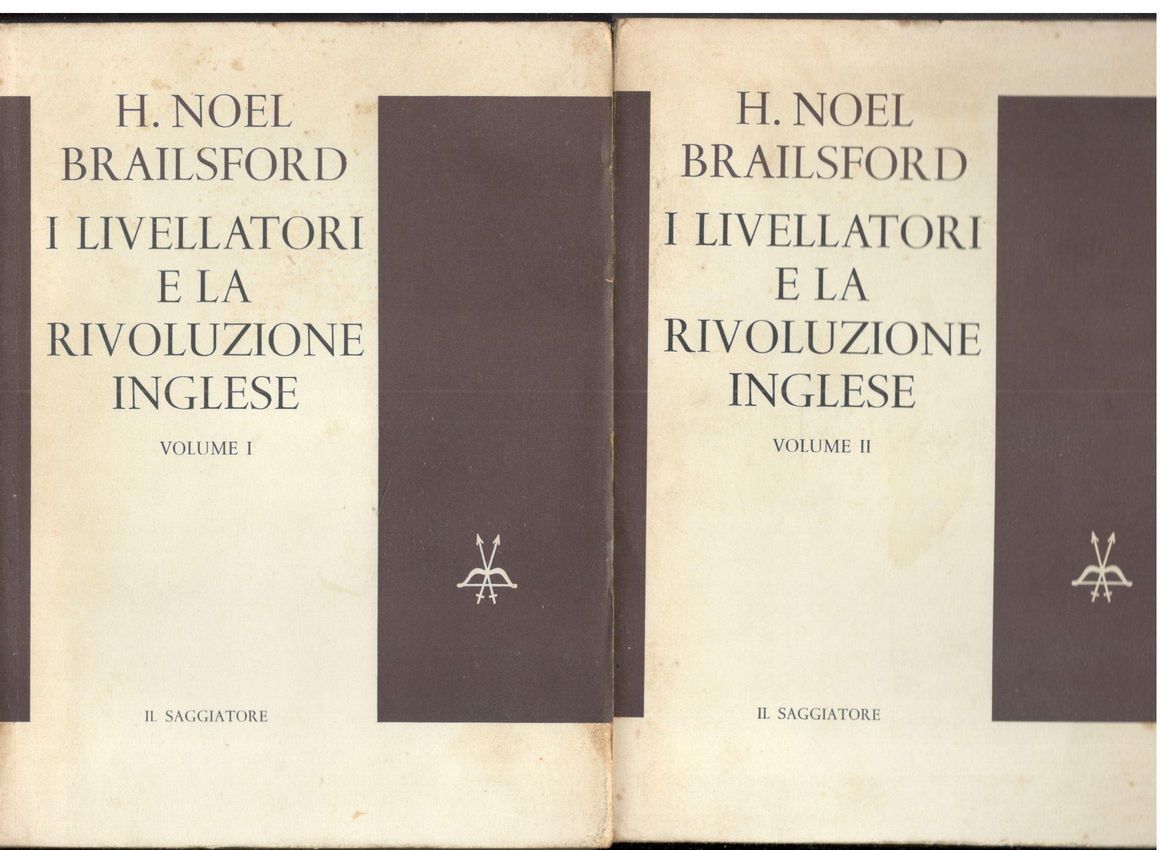 I livellatori e la rivoluzione inglese. (Due volumi)