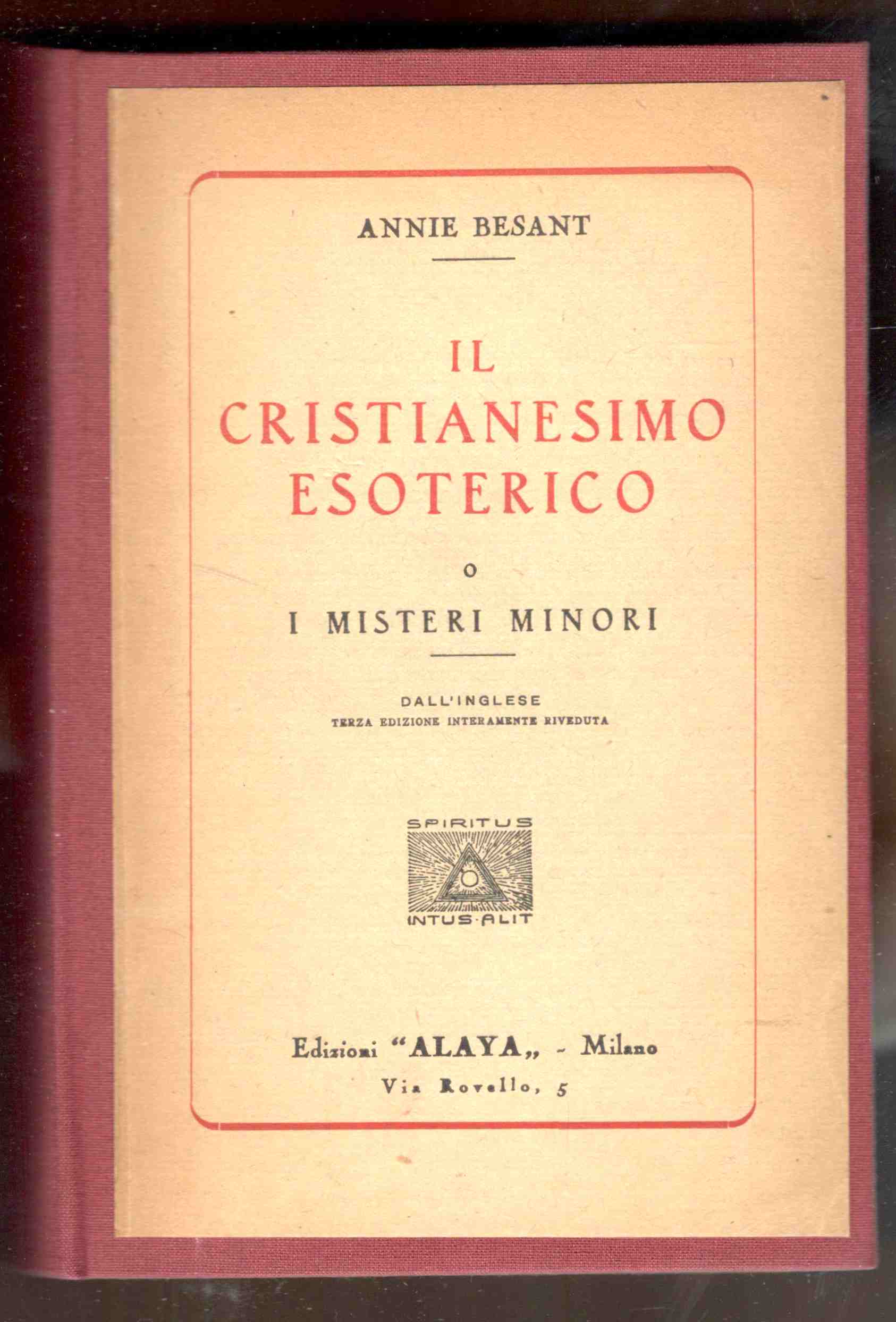Il cristianesimo esoterico o i misteri minori