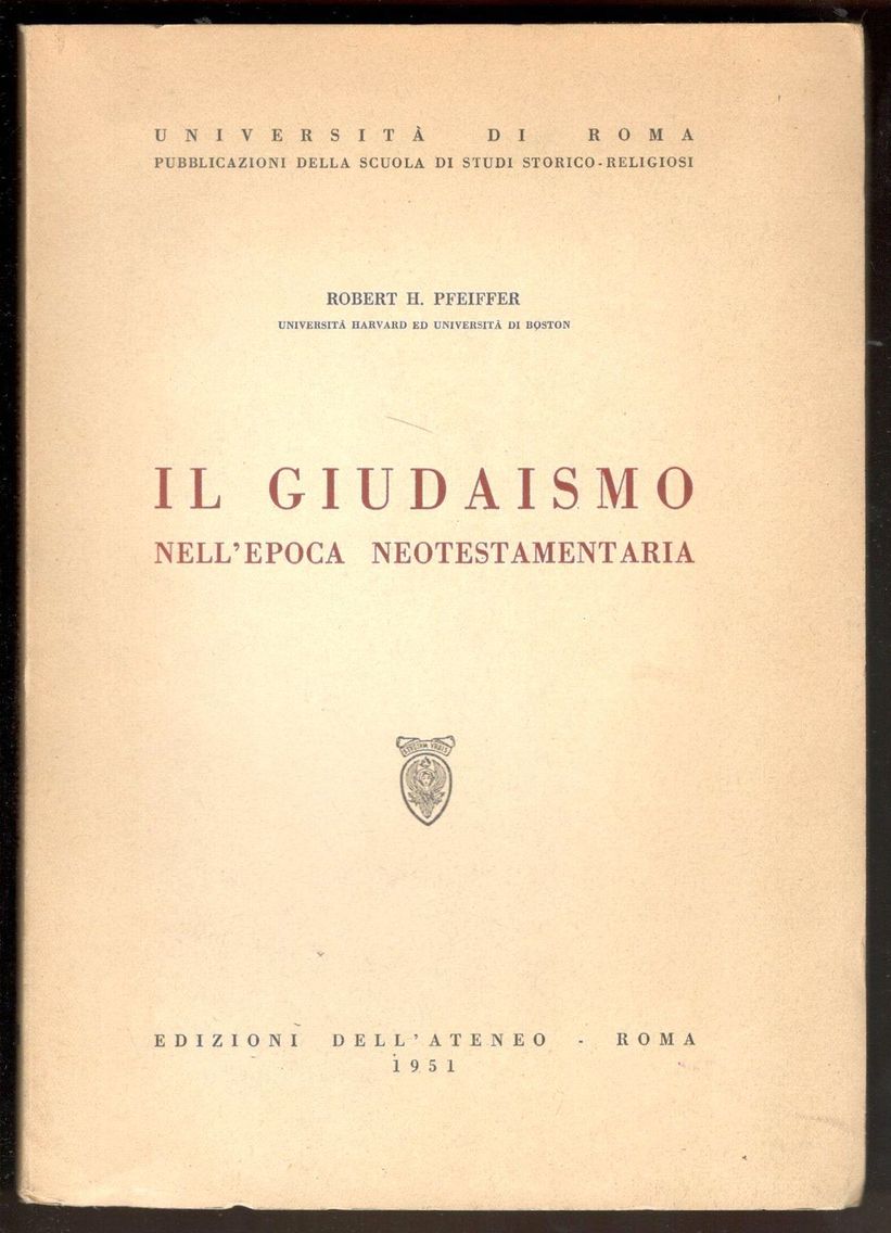 Il giudaismo nell'epoca neotestamentaria