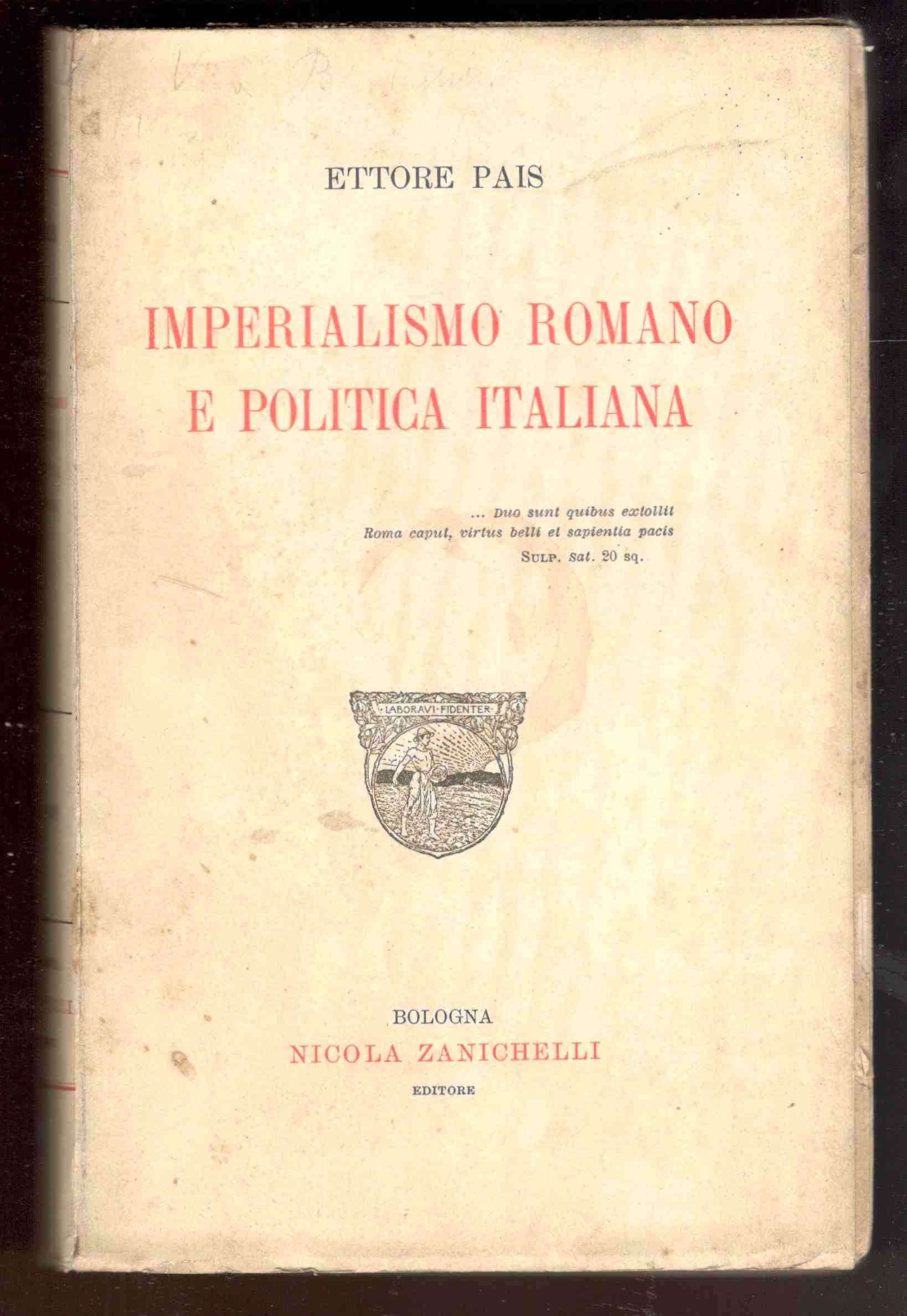 Imperialismo romano e politica italiana