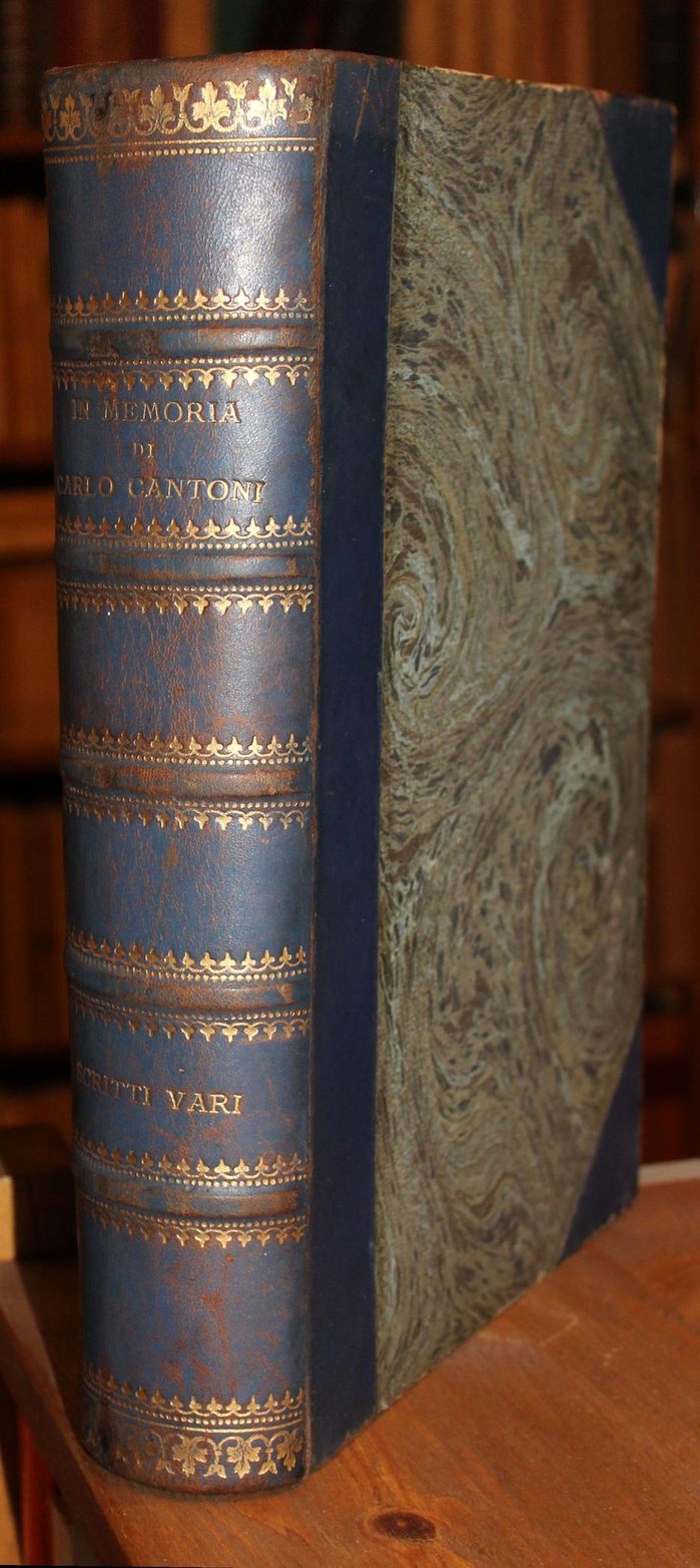 In memoria di Carlo Cantoni. Scritti vari