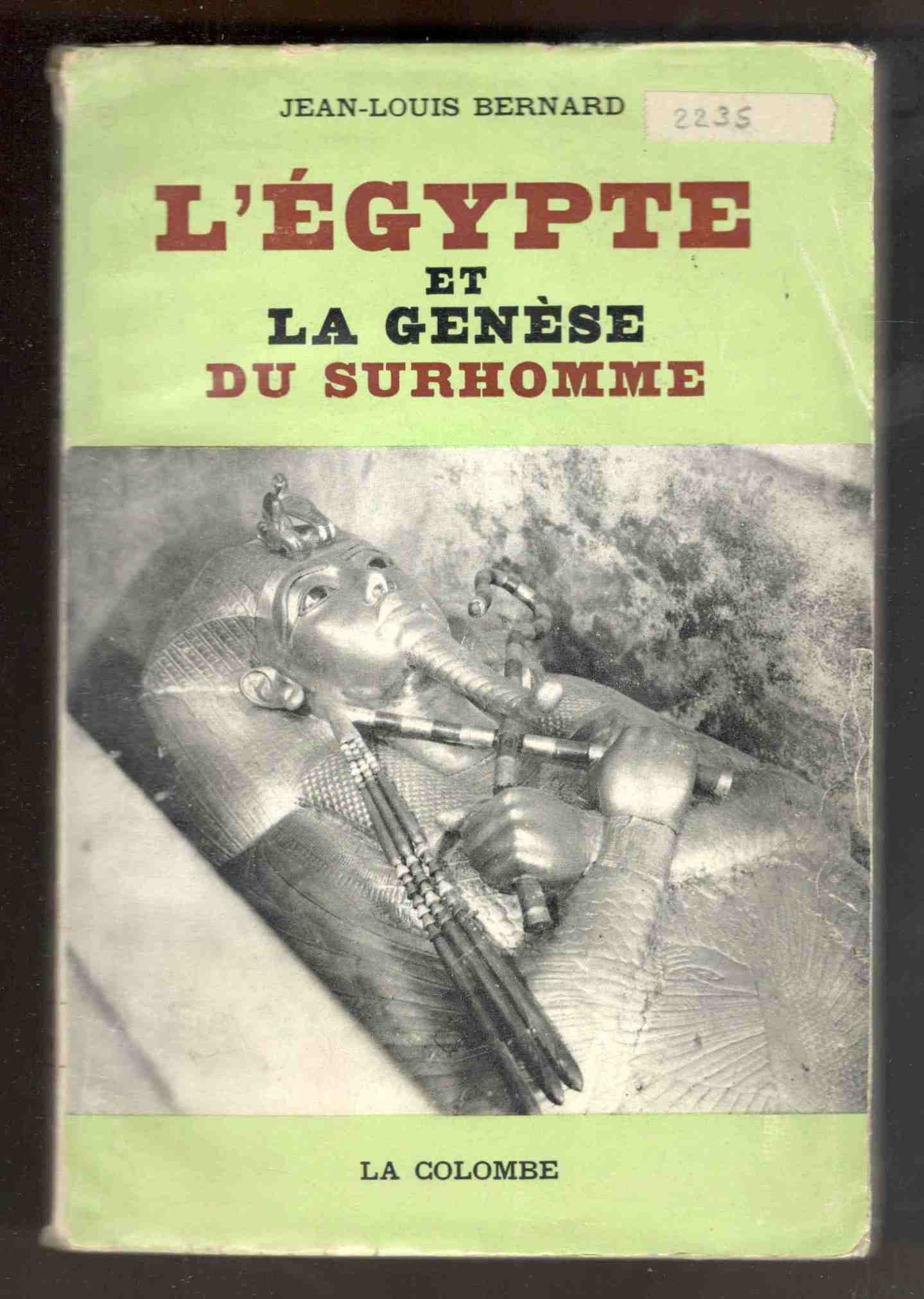 L'Égypte et la genèse du surhomme