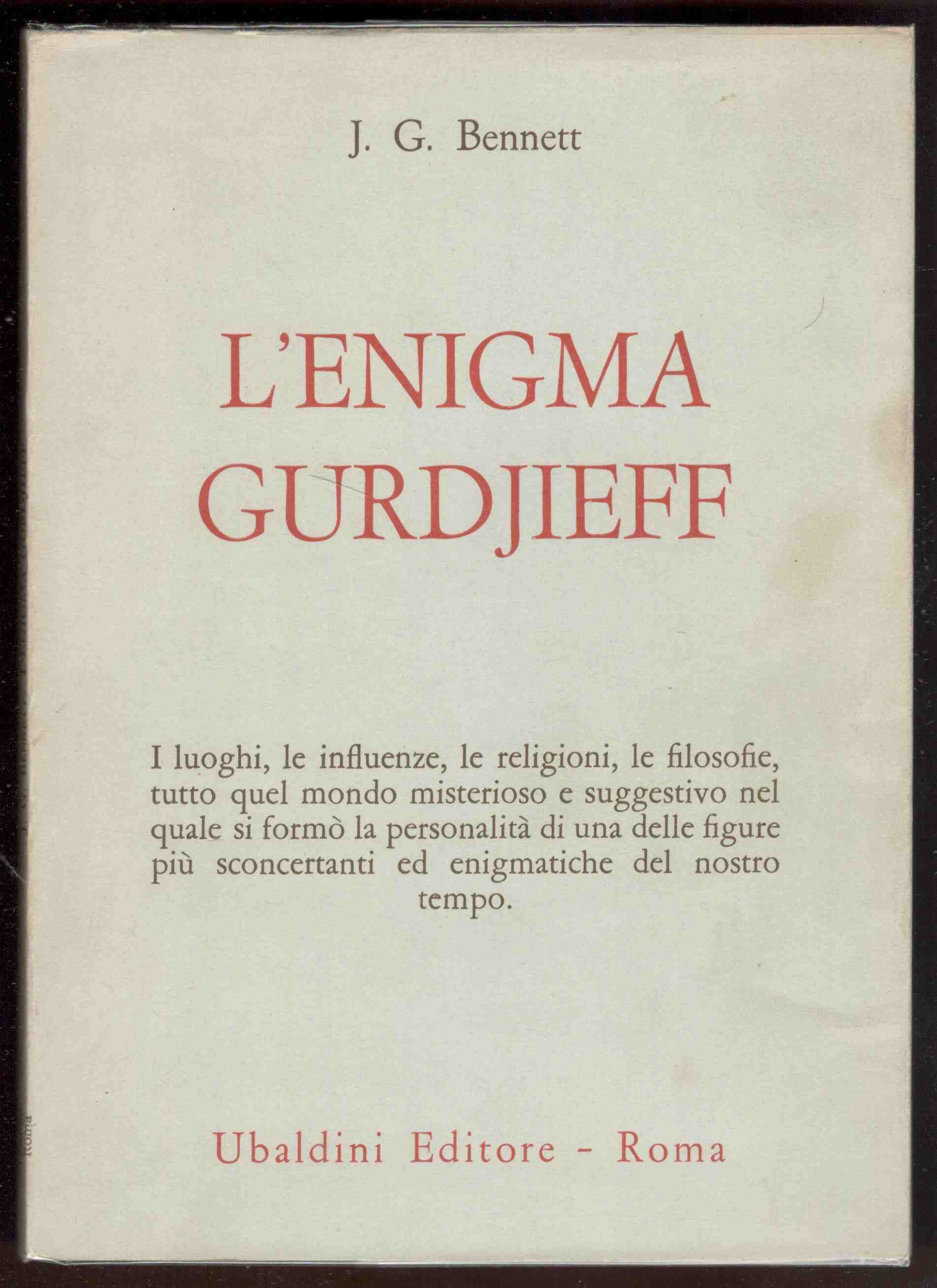 L'enigma Gurdjieff