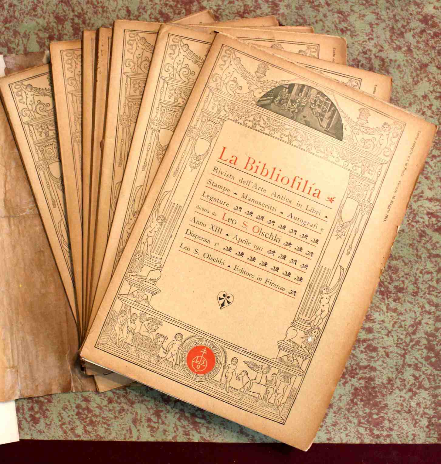 La Bibliofilia. Rivista dell'Arte Antica in Libri, Stampe, Manoscritti, Autografi …