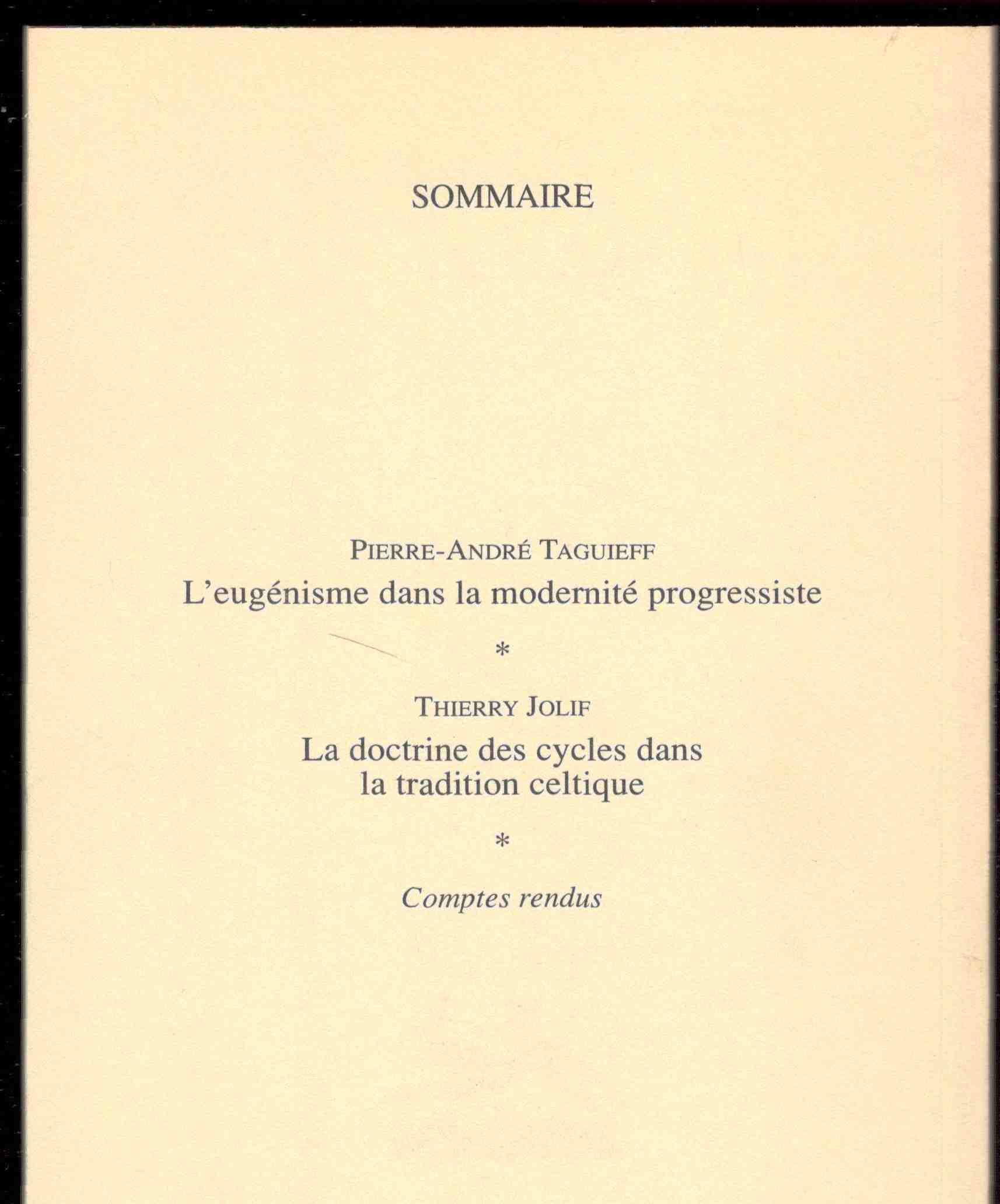 La règle d'Abraham. Revue semestrielle. N. 14. Décembre 2002