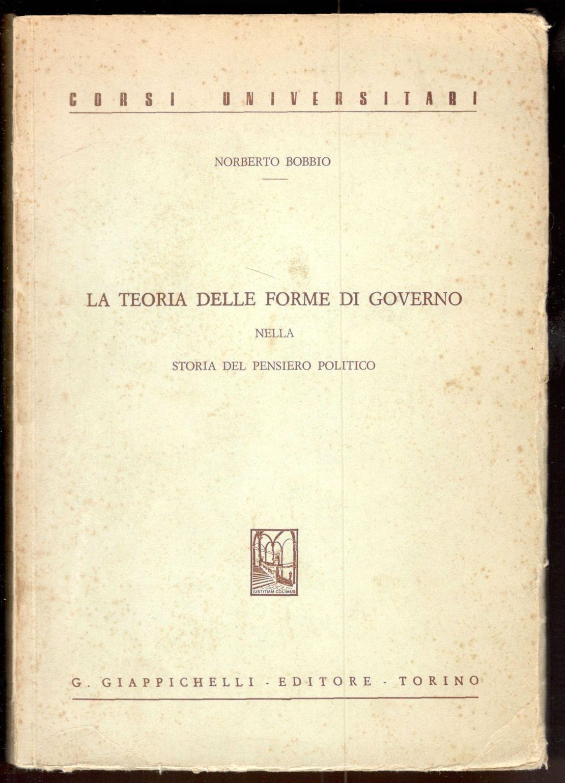 La teoria delle forme di governo nella storia del pensiero …