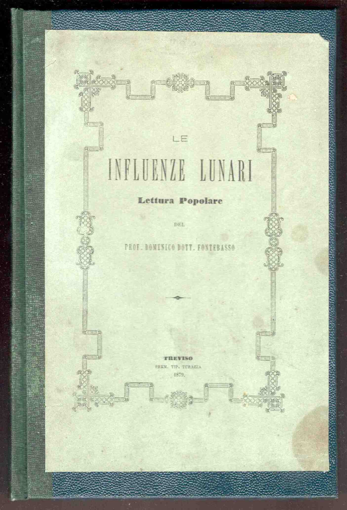 Le influenze lunari. Lettura popolare