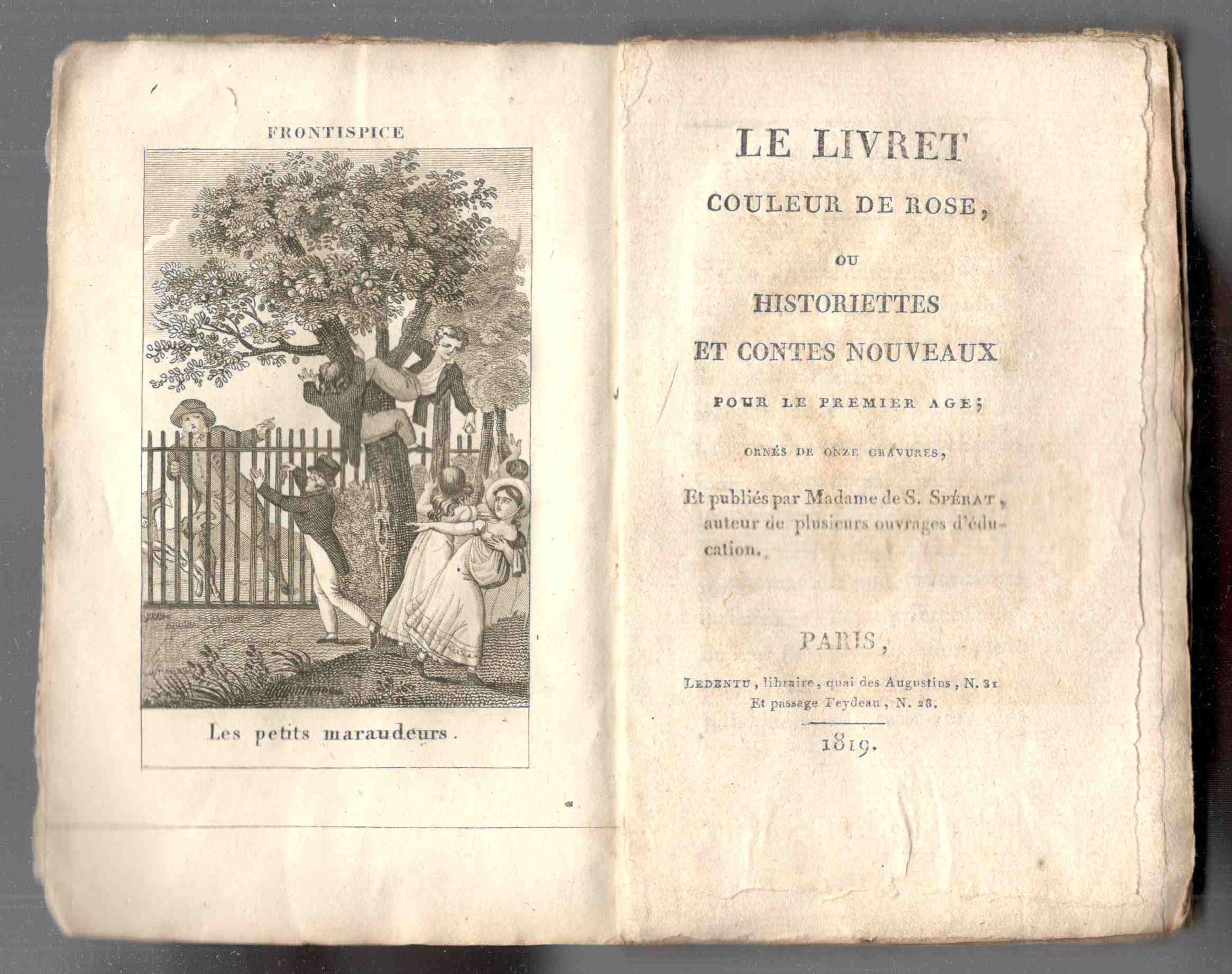 Le livret couleur de rose, ou historiettes et contes nouveaux, …