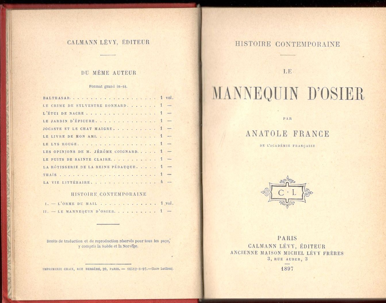 Le mannequin d'osier