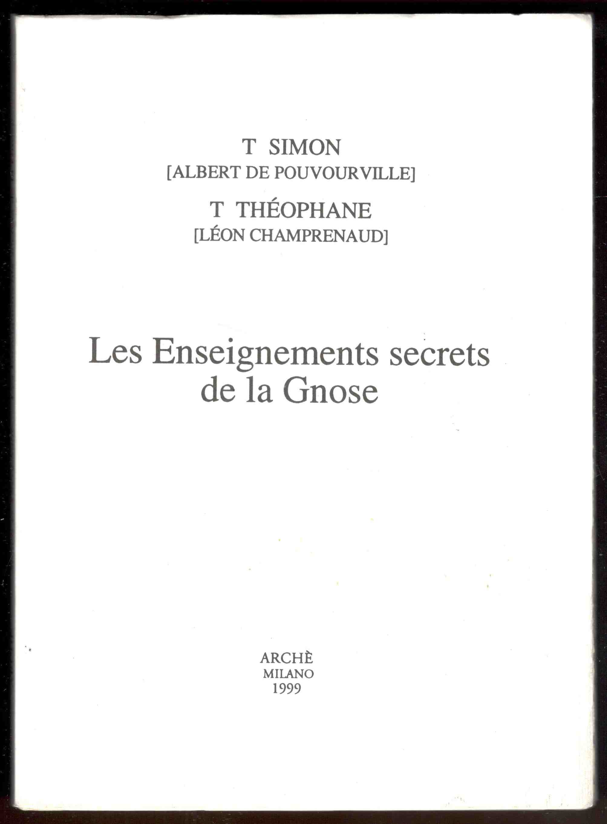 Les enseignements secrets de la gnose