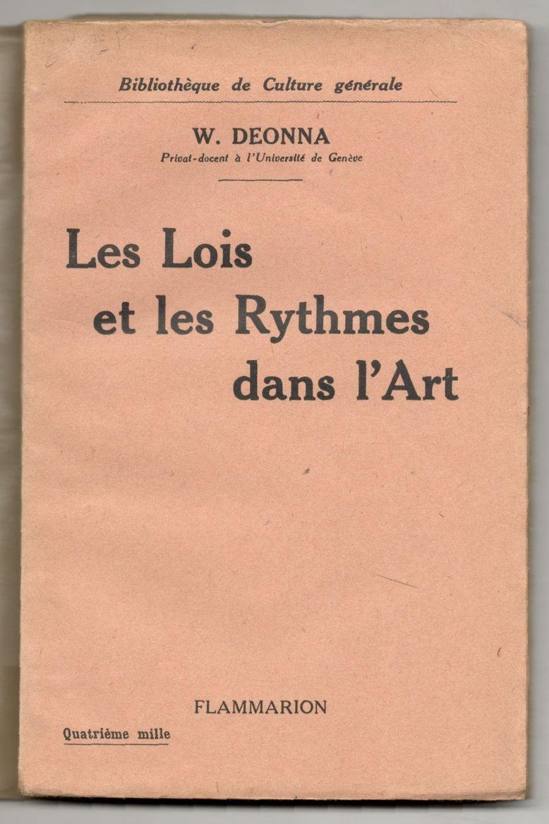 Les Lois et les Rythmes dans l'Art