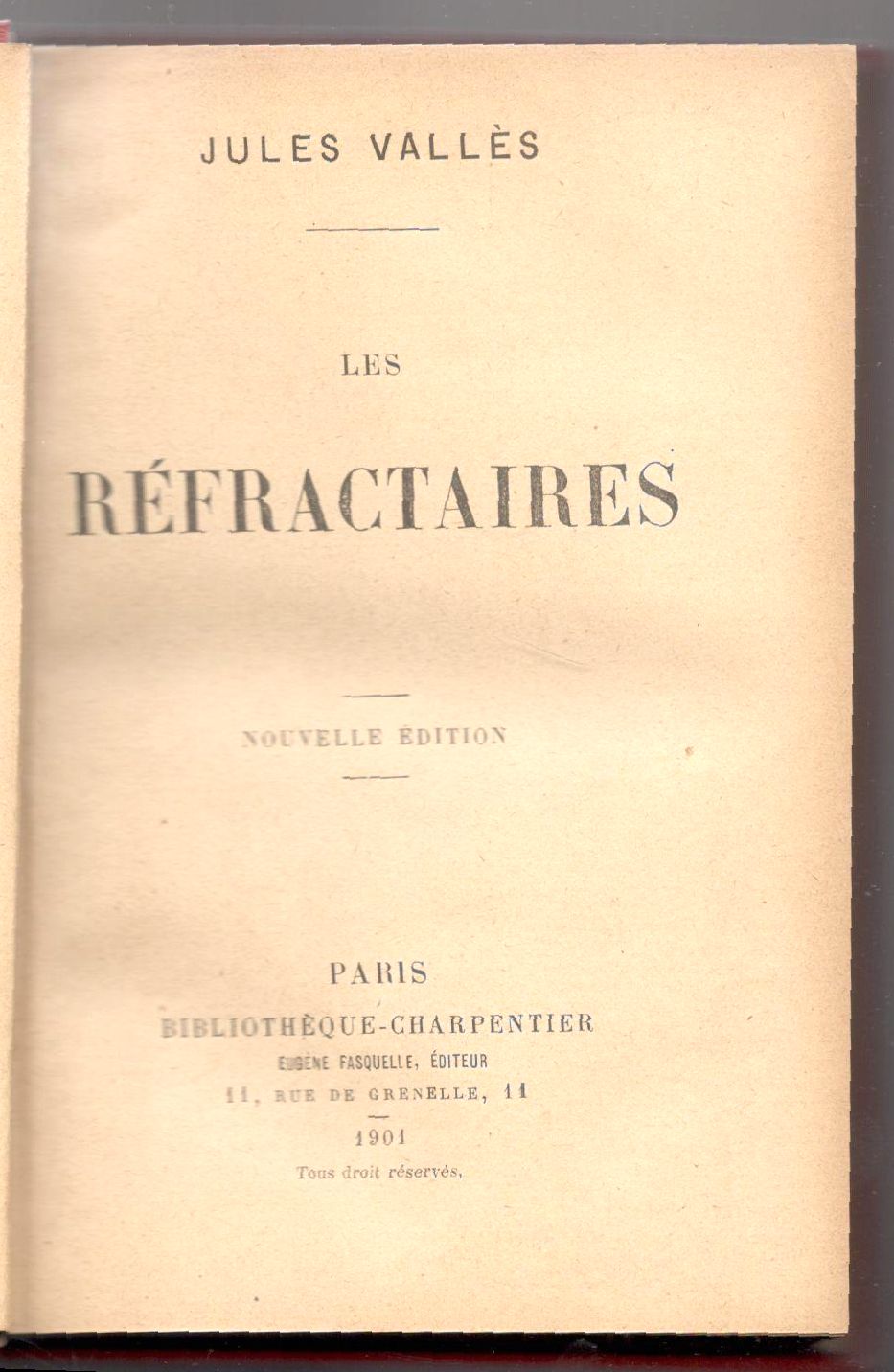 Les réfractaires