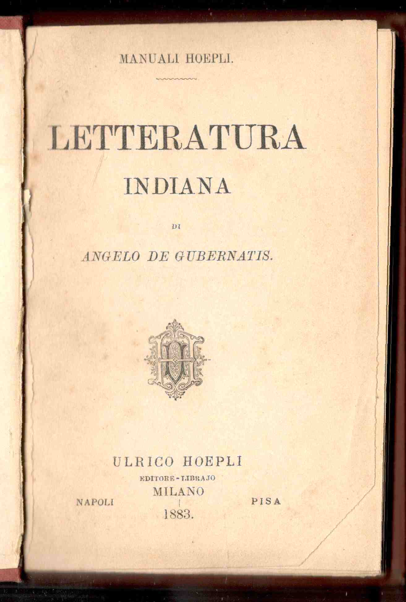 Letteratura indiana