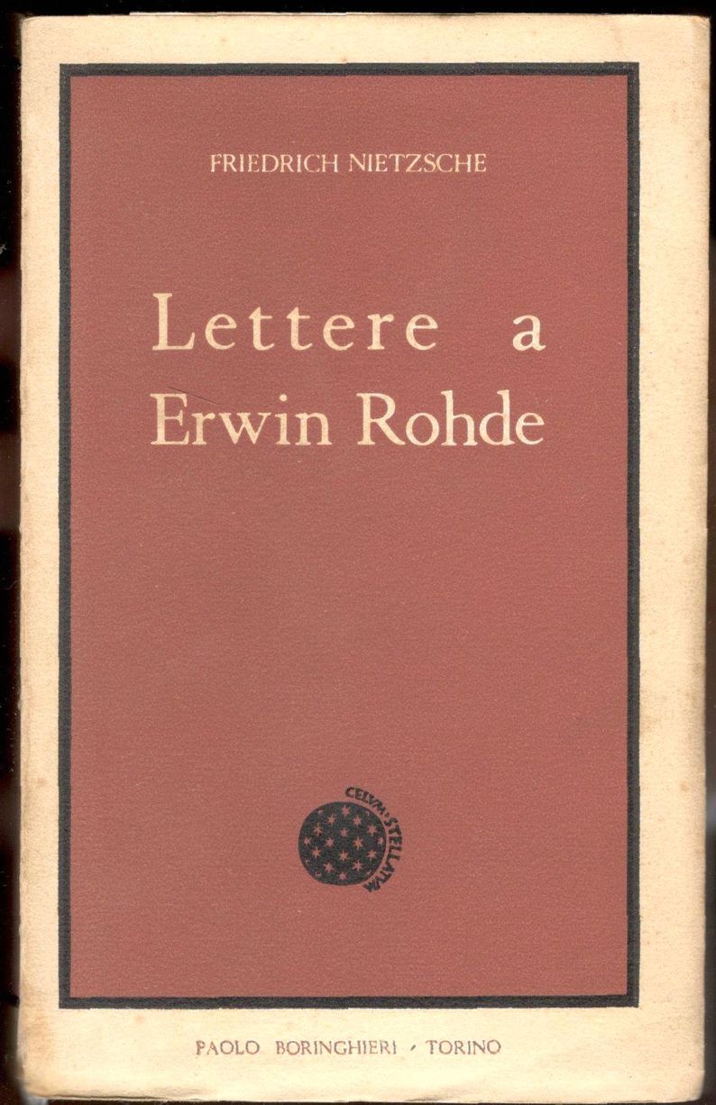 Lettere a Erwin Rohde