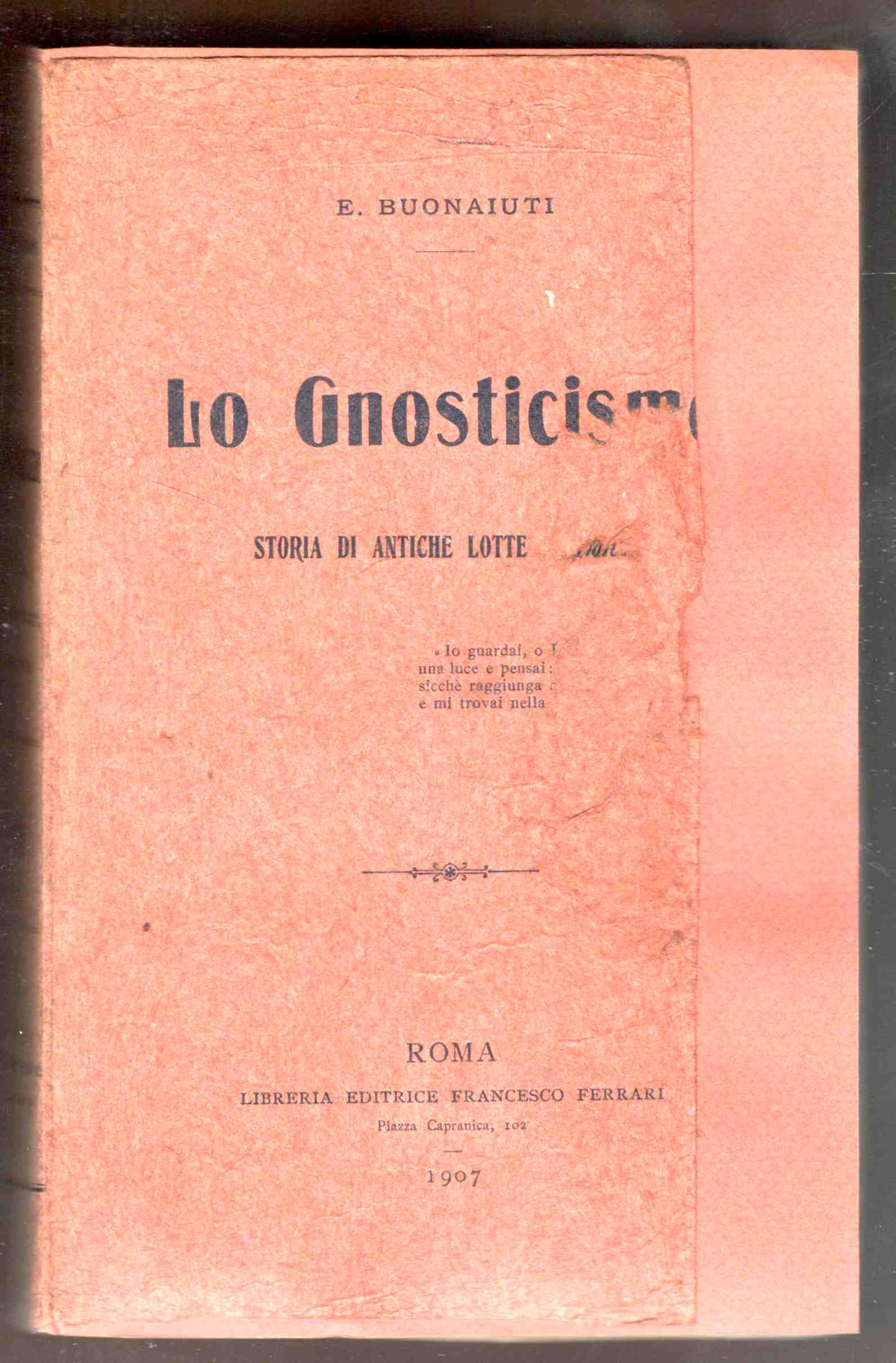 Lo gnosticismo