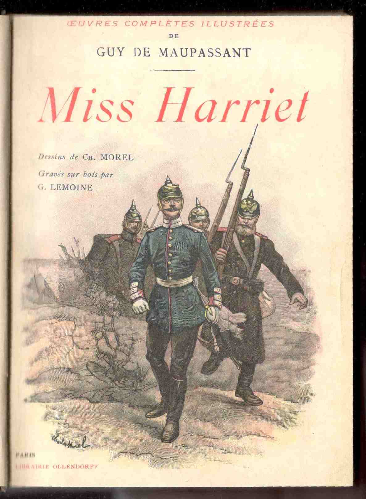 Miss Harriet. Dessins de Ch. Morel. Gravure sur bois de …