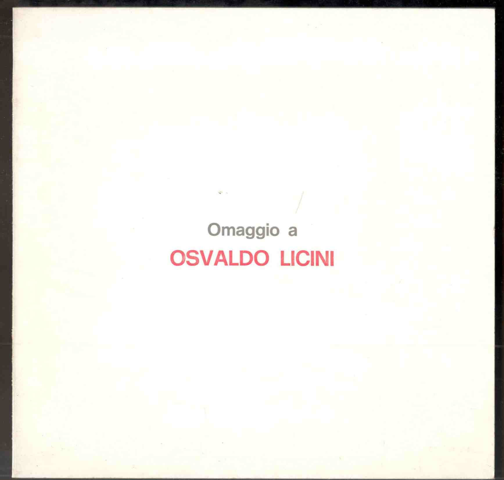 Omaggio a Osvaldo Licini