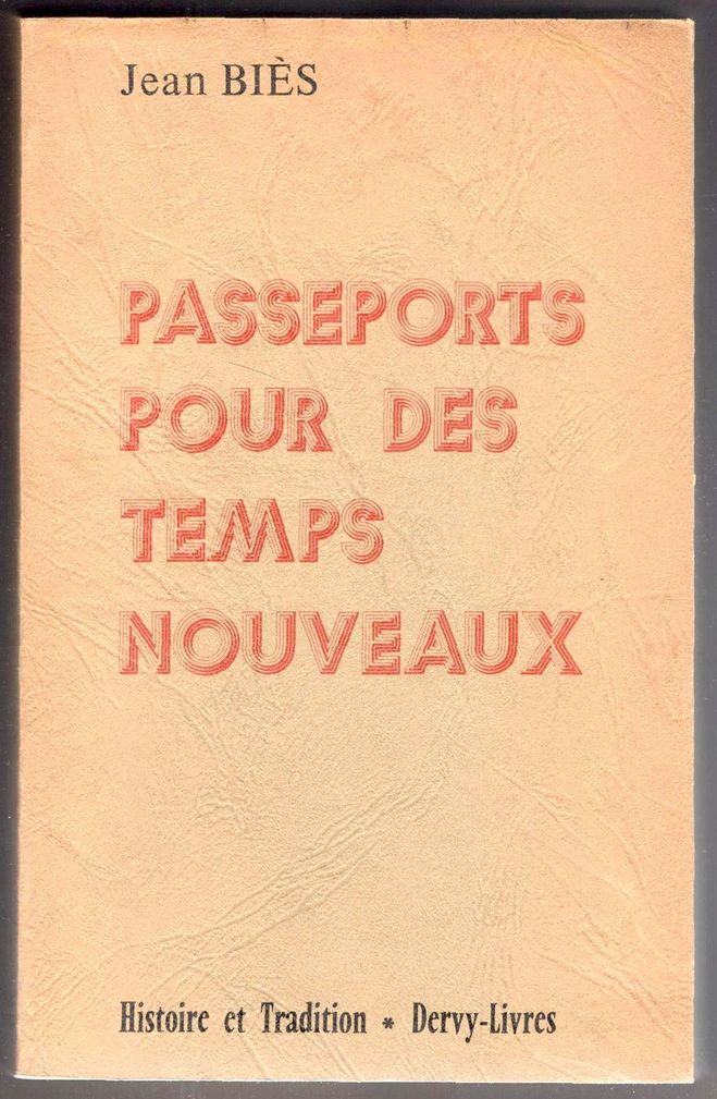 Passeports pour des temps nouveaux