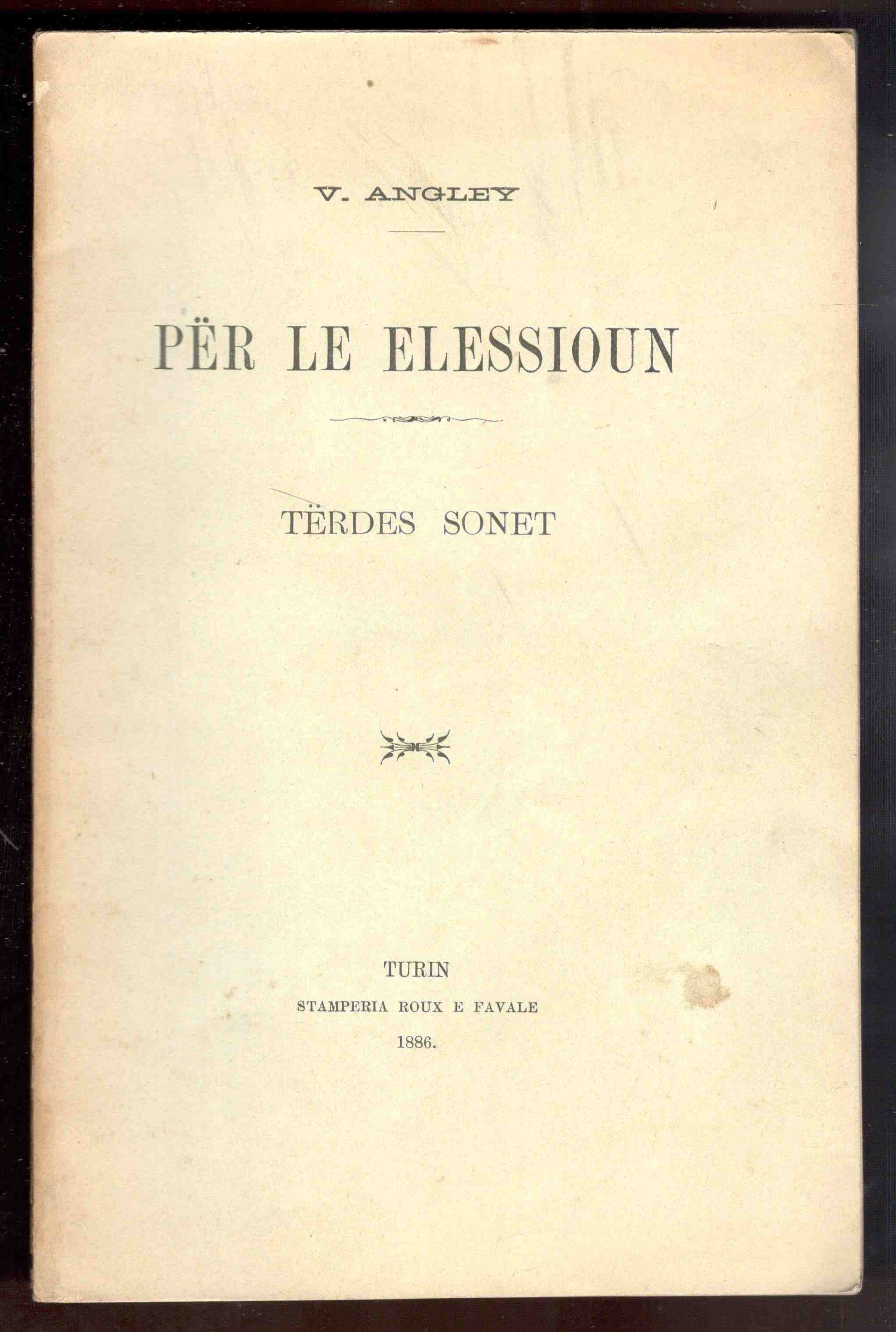 Për le elessioun. Tërdes sonet
