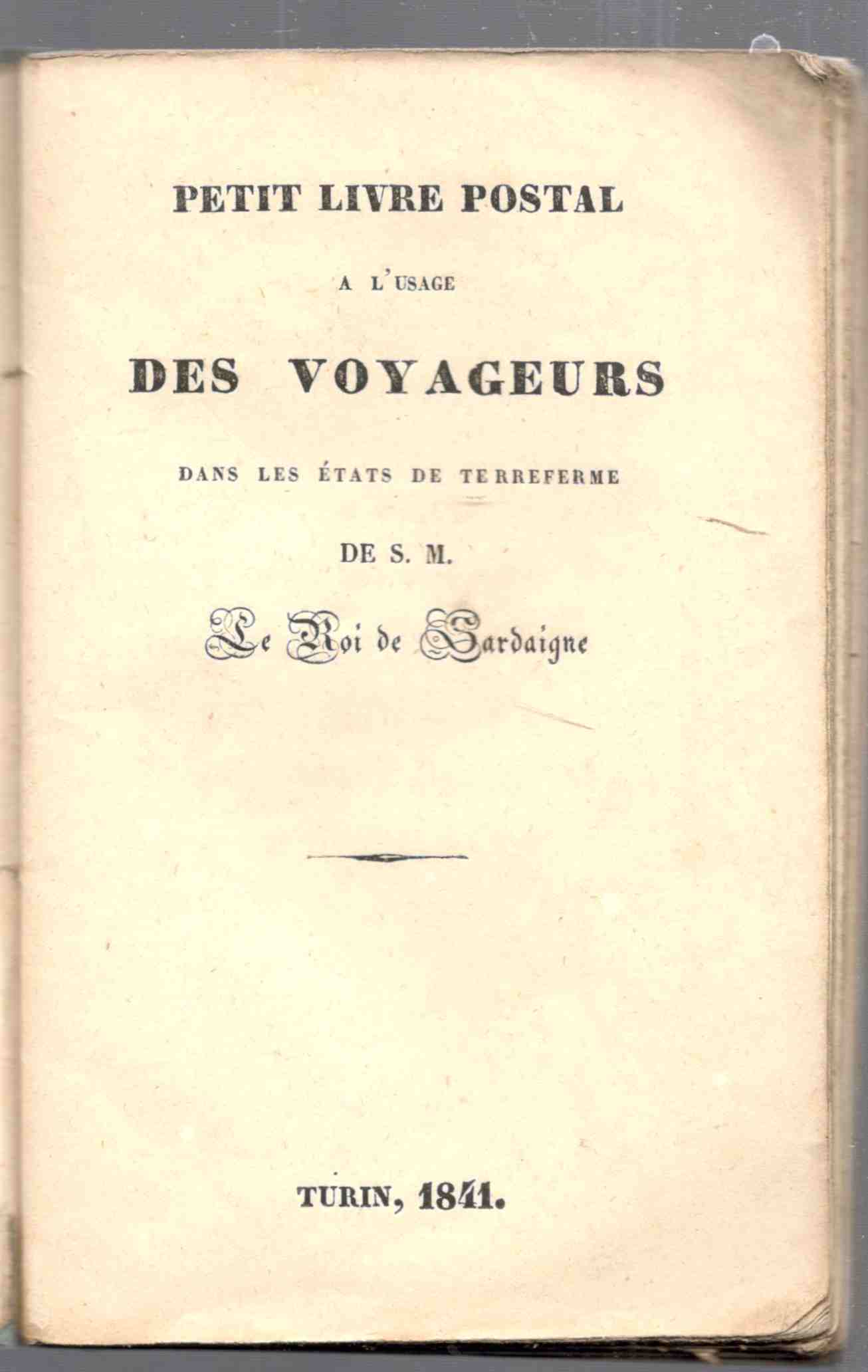 Petit livre postal a l'usage des voyageurs dans les États …