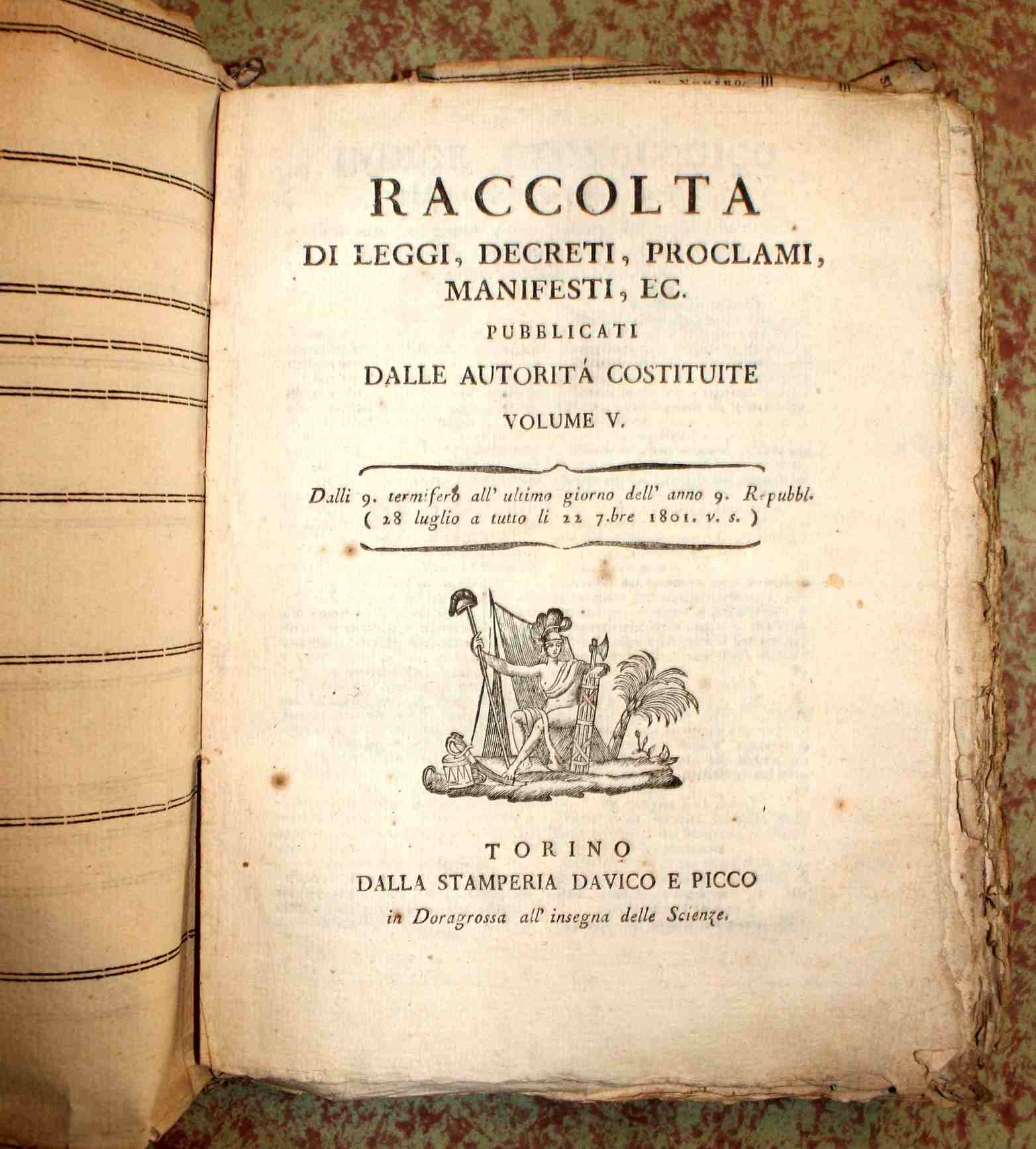 Raccolta di leggi, decreti, proclami, manifesti ec. Pubblicati dalle autorità …