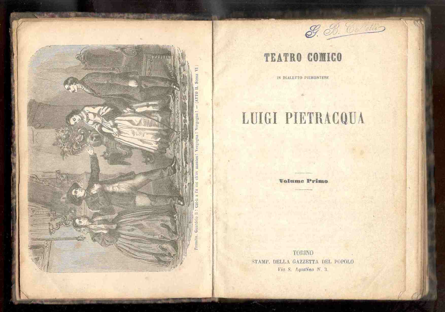 Sablin a bala. Misteri d'un pruchè. Commedia in 4 atti. …