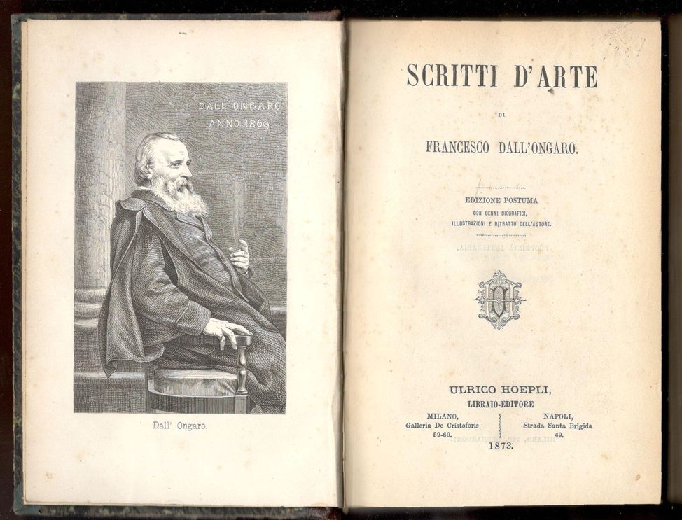 Scritti d'arte. Edizione postuma con cenni biografici, illustrazioni e ritratto …