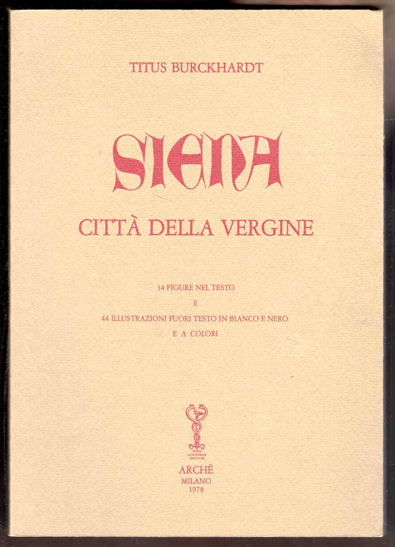 Siena città della Vergine. Con fotografie a colori dell'autore