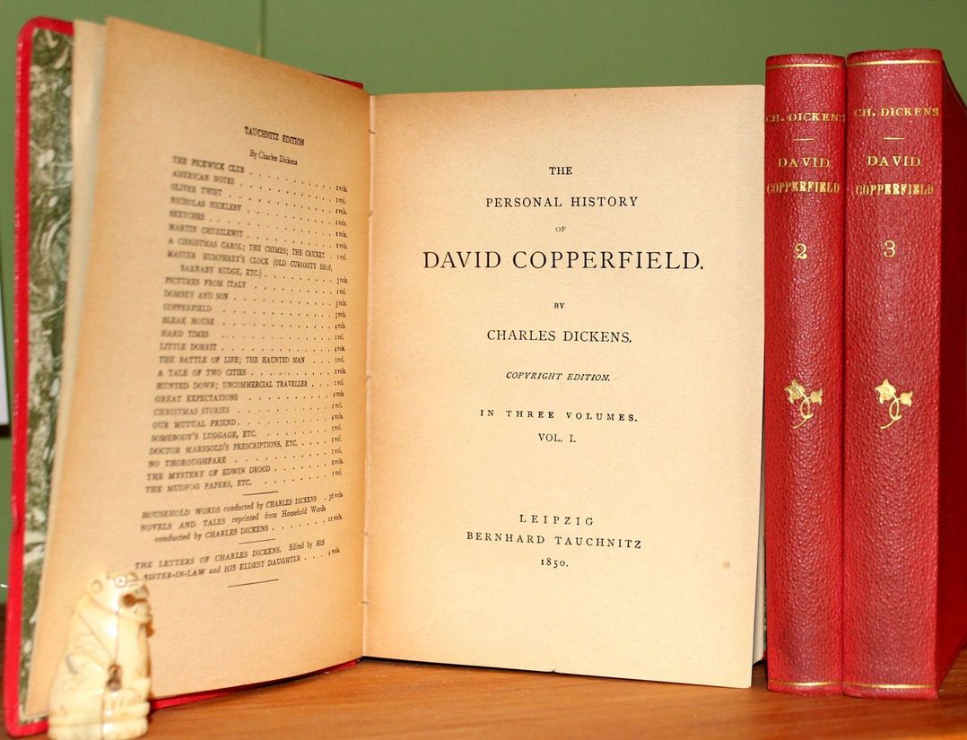 The personal history of David Copperfield. In three volumes