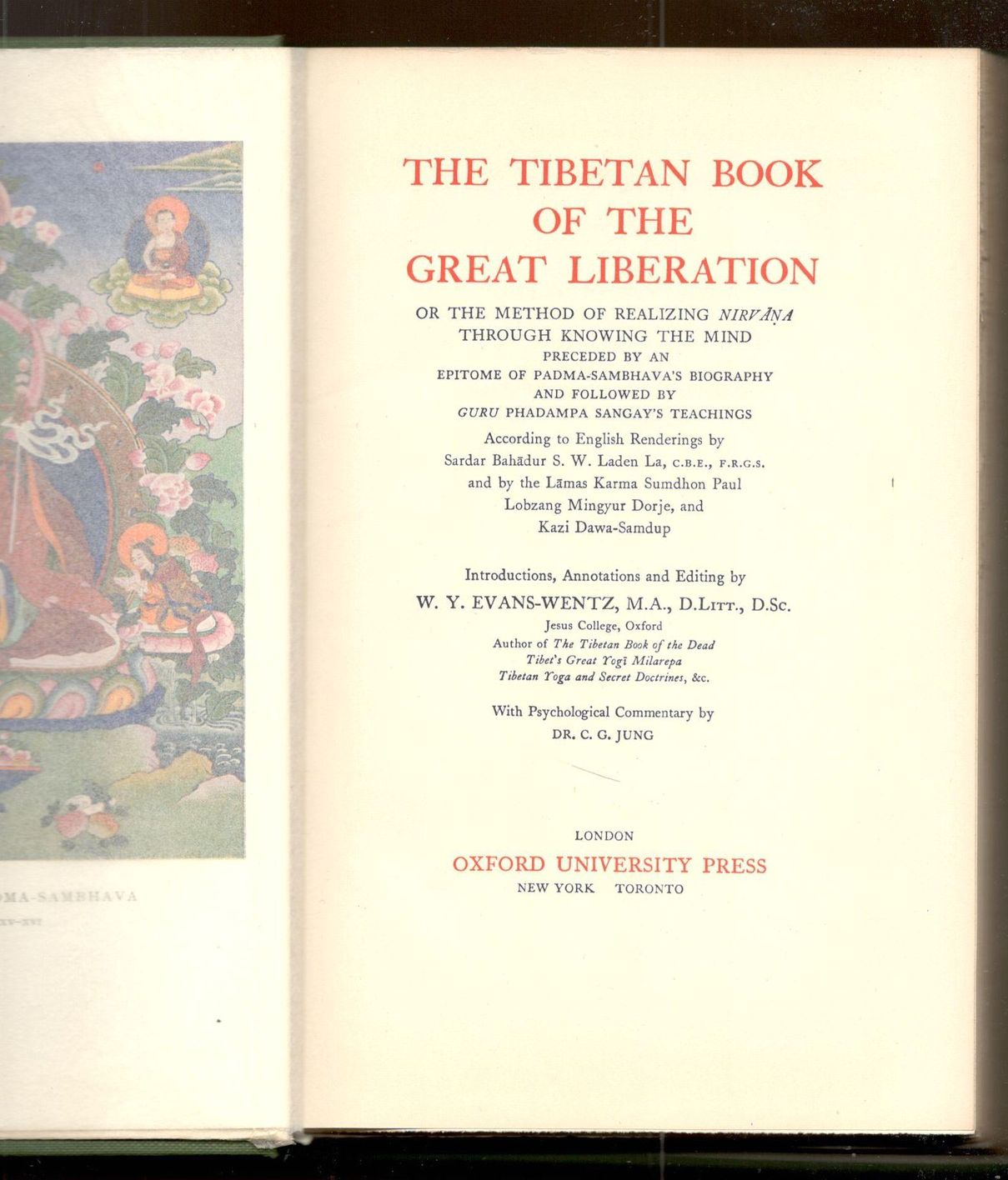 The Tibetan book of the Great Liberation or The method …