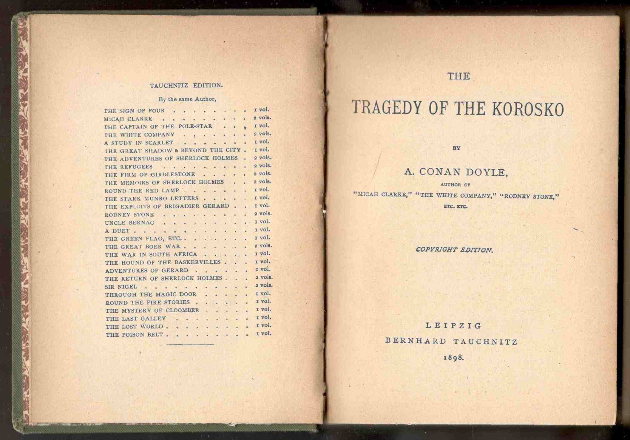 The Tragedy of the Korosko