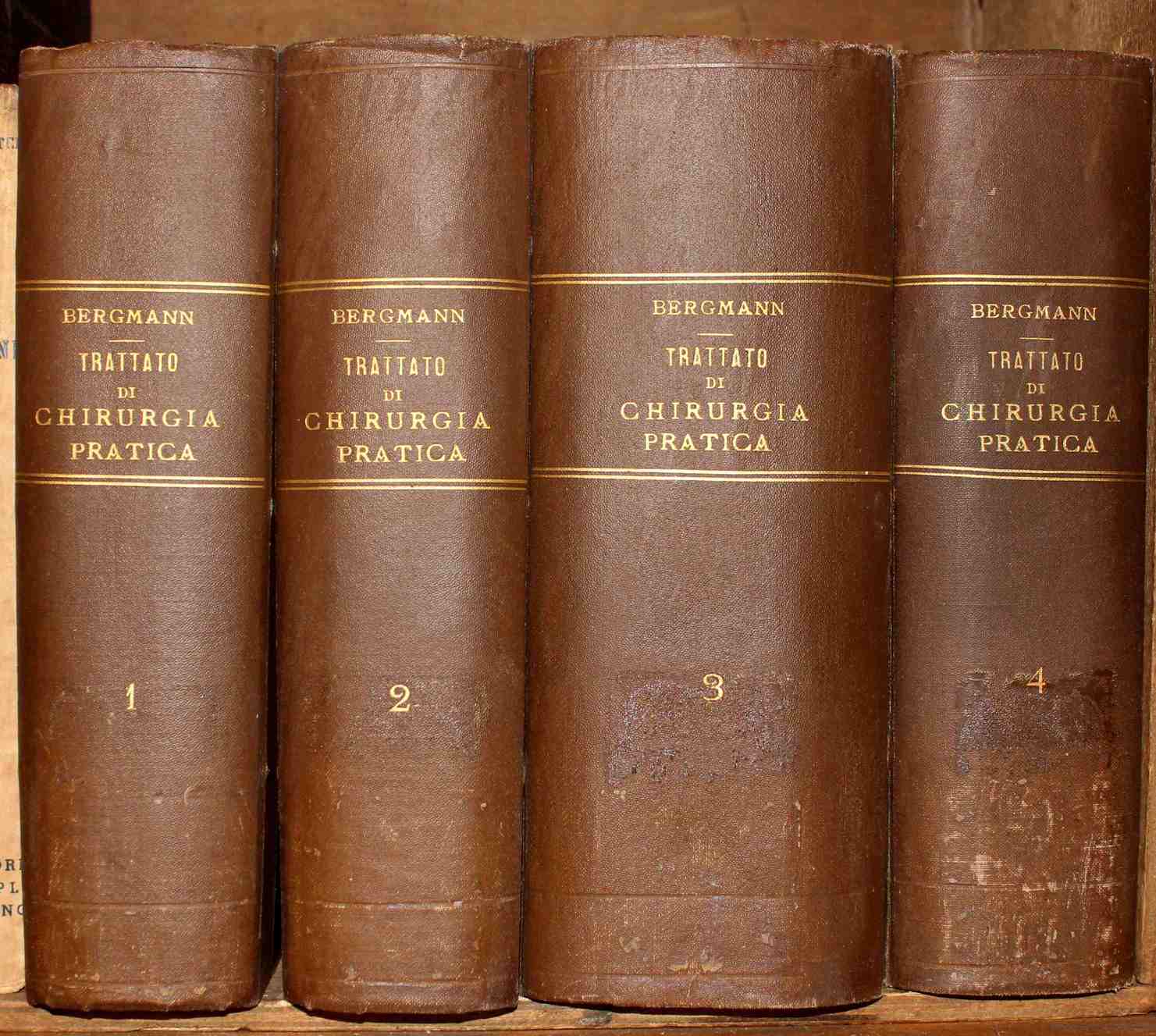 Trattato di chirurgia pratica. Sei volumi in quattro tomi