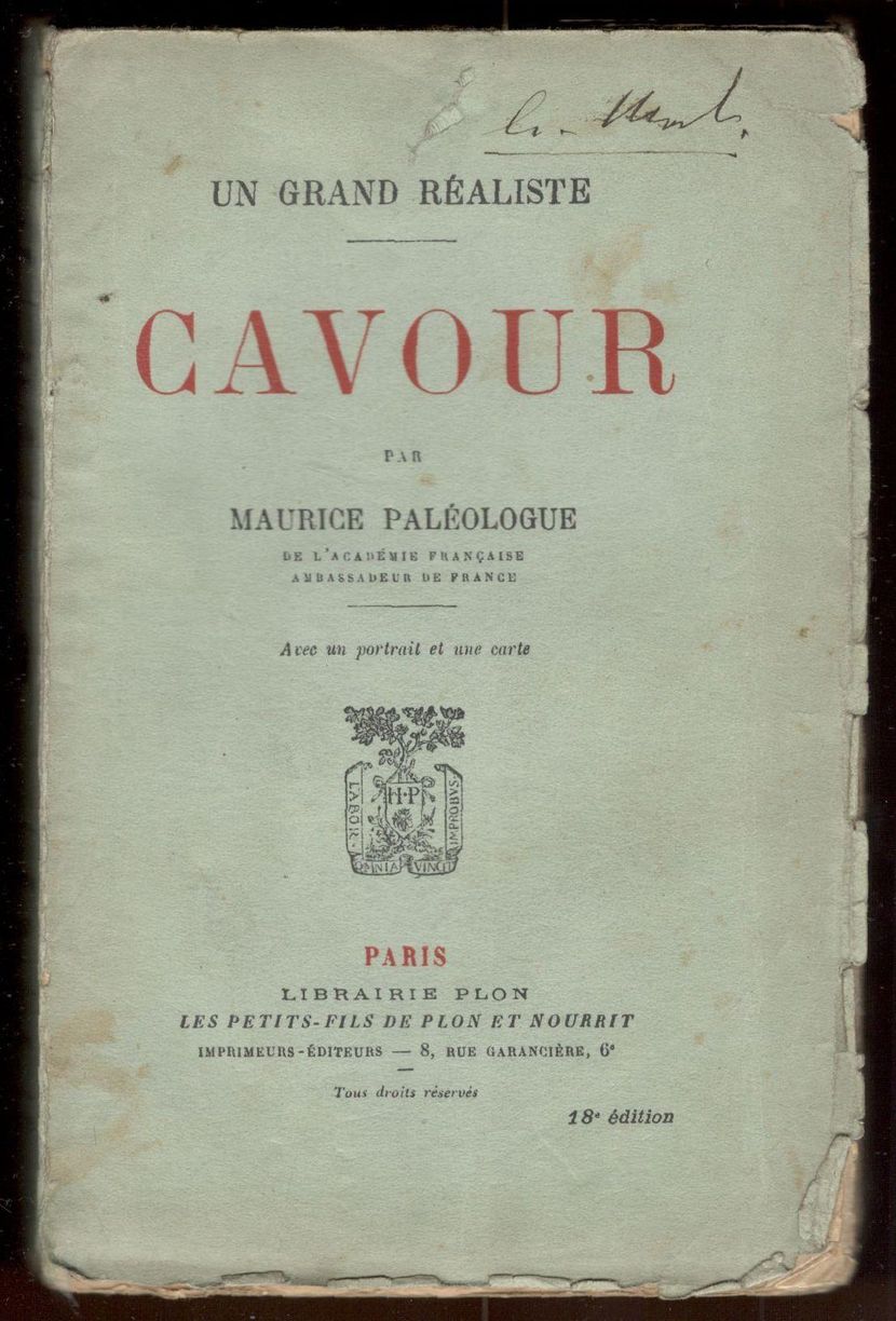 Un grand réaliste. Cavour