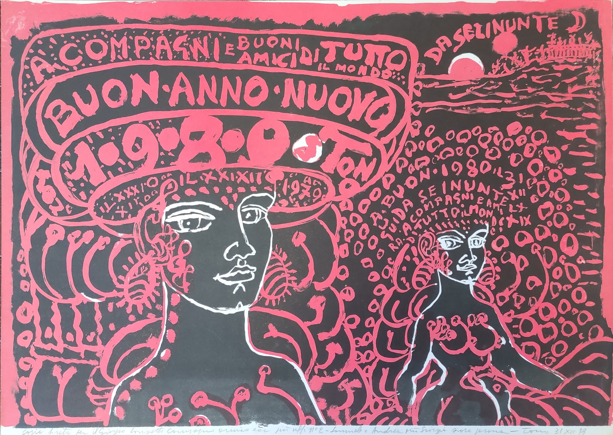 A COMPAGNI E BUONI AMICI DI TUTTO MONDO BUON ANNO …